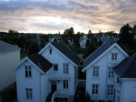Stavanger - Białe domy