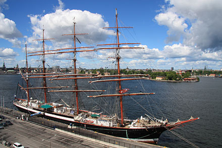 Widok na Sztokholm