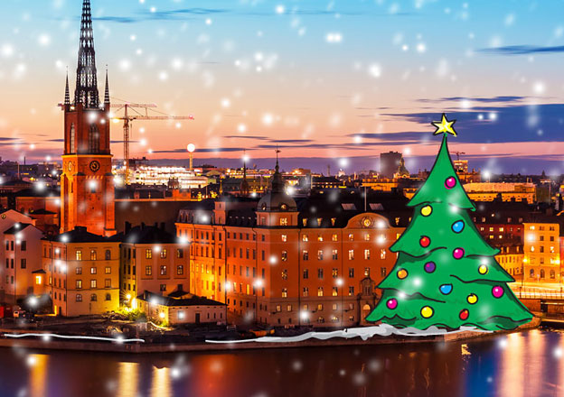 Magia świątecznego Sztokholmu