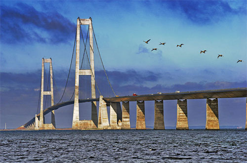 Most Oresund - Most łączący Szwecję z Danią