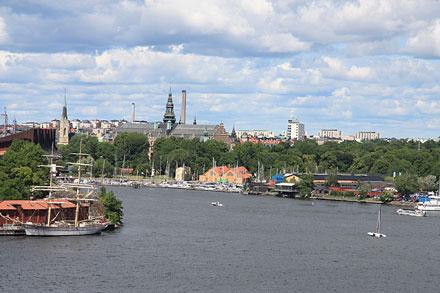 Sztokholm - widok na miasto